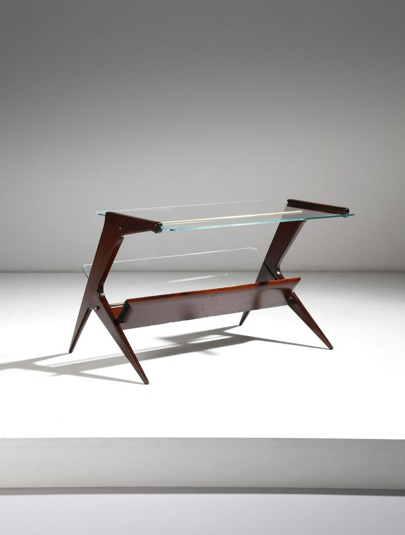 ICO PARISI attributed. Magazine rack. (1 of 4)