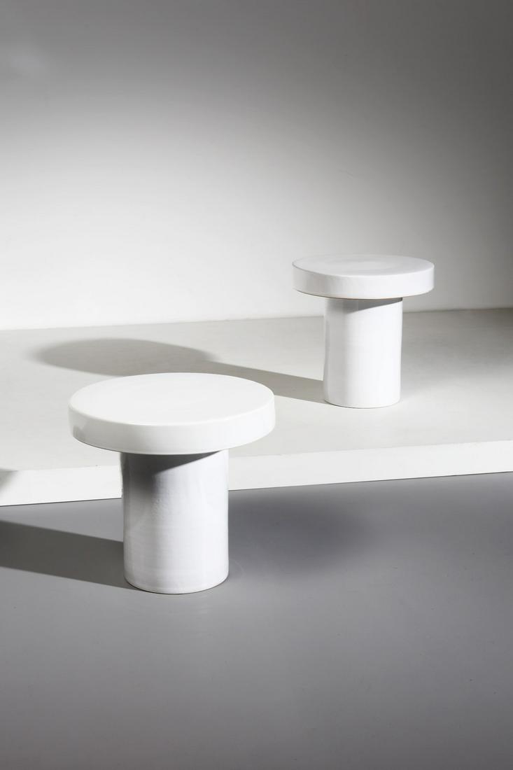 MANIFATTURA ITALIANA   Pair of coffee tables. (1 of 3)