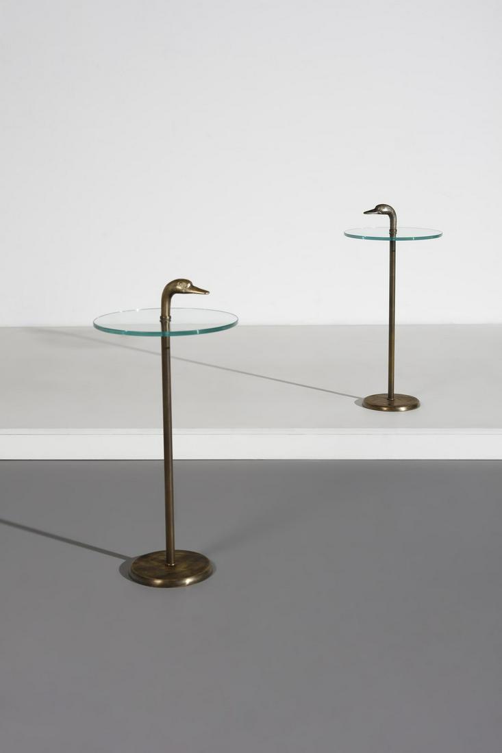 BANCI FIRENZE  Pair of coffee tables for Gucci, (1 of 4)