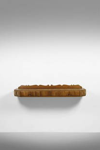 PAOLO BUFFA Console.: Console. Oak.. Cm 150,00 x 21,00 x 40,00. Provenance: Arrighi house, CantÃ¹,