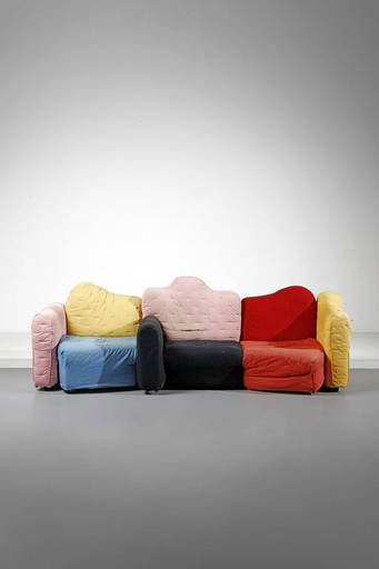 GAETANO PESCE Cannaregio modular sofa for Cassina. (#0287) on Jun 15 ...