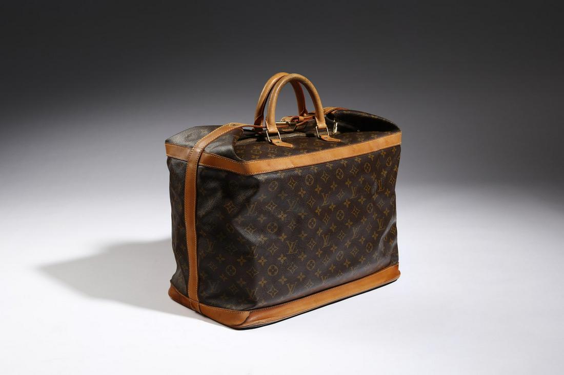 Louis Vuitton Japanese Cruiser Handbag Monogram Denim And ... 131482824 1 x