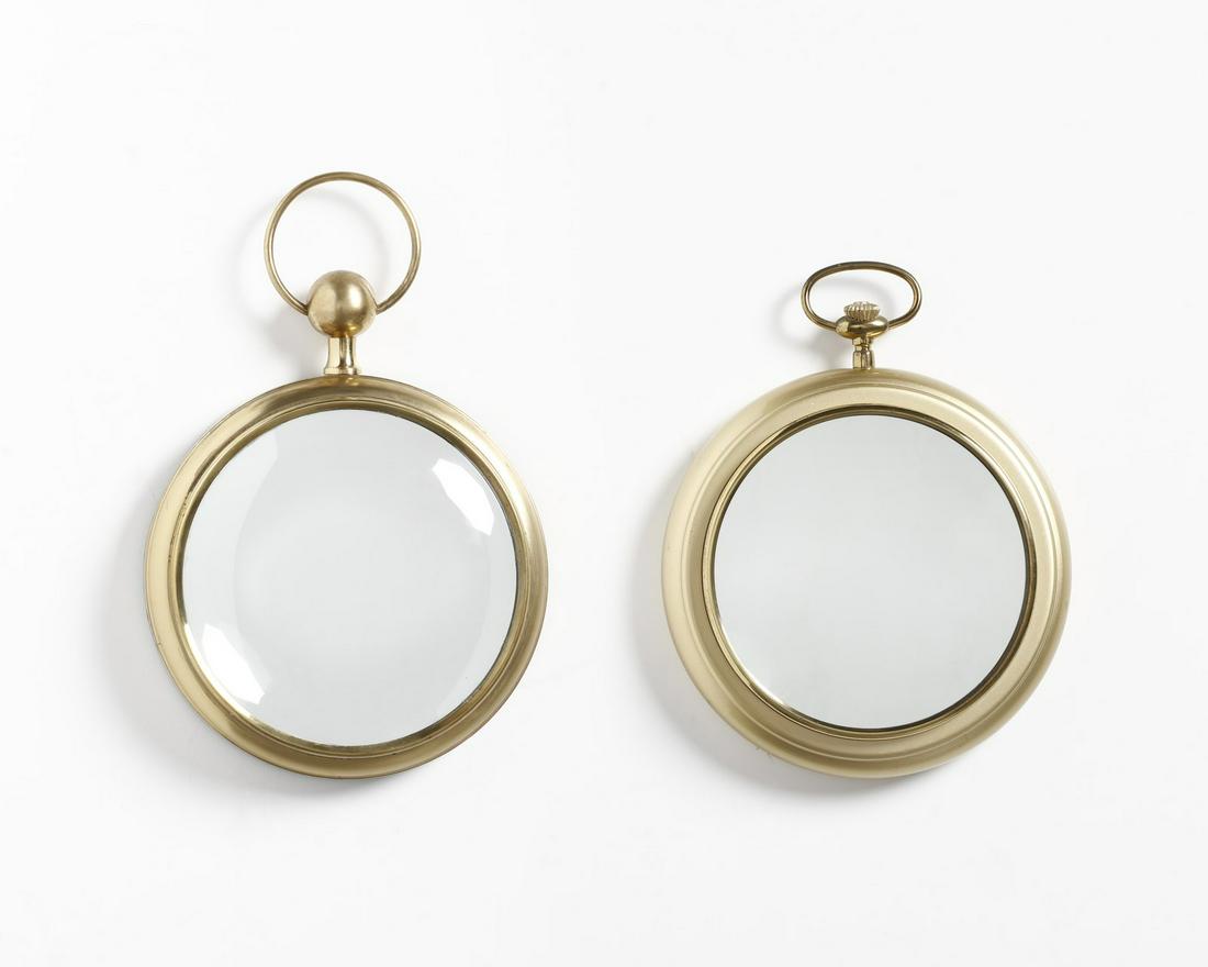 PIERO FORNASETTI in the style of. Two mirrors. (1 of 1)