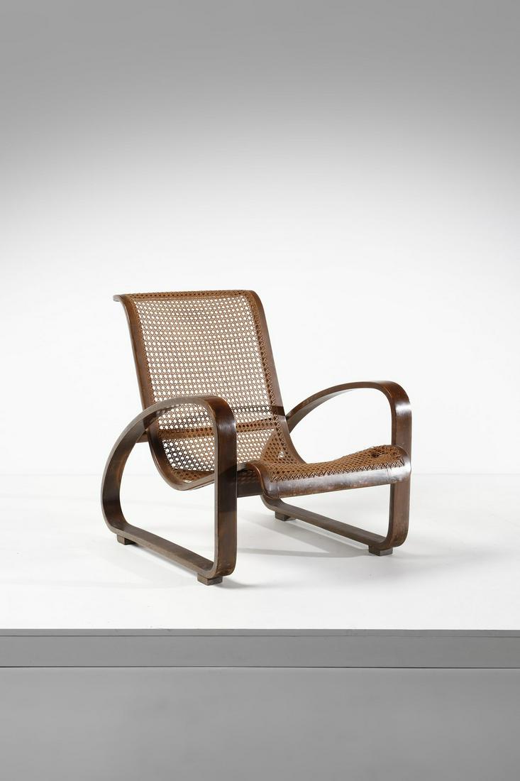 THONET, VIENNA  attributed. Armchair. (1 of 5)
