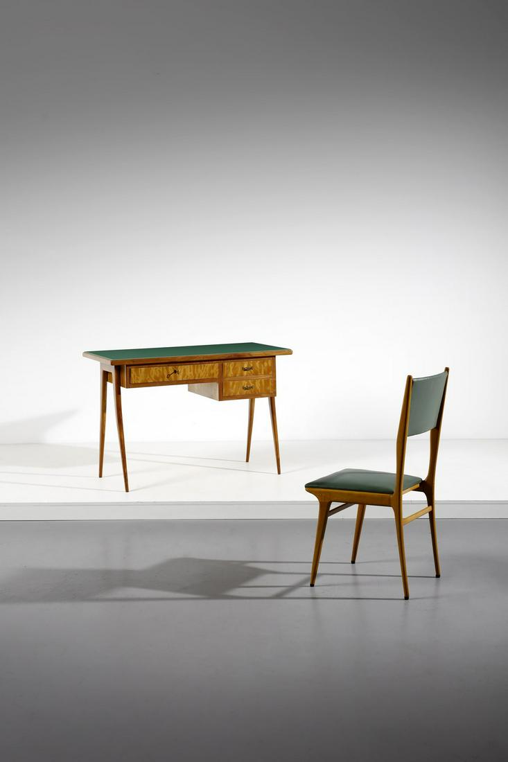 MANIFATTURA ITALIANA   Writing desk with chair. (1 of 7)