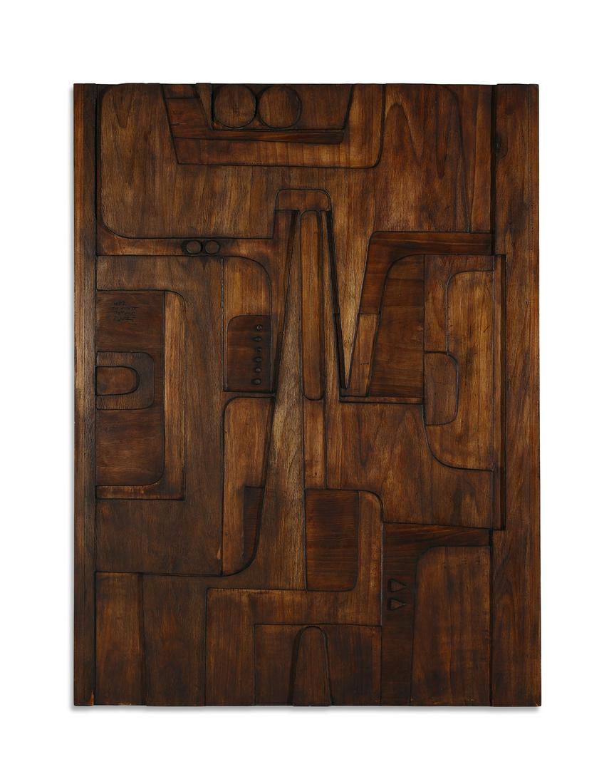 NERONE PATUZZI GRUPPO NP2 - Large sculptural panel. (1 of 3)