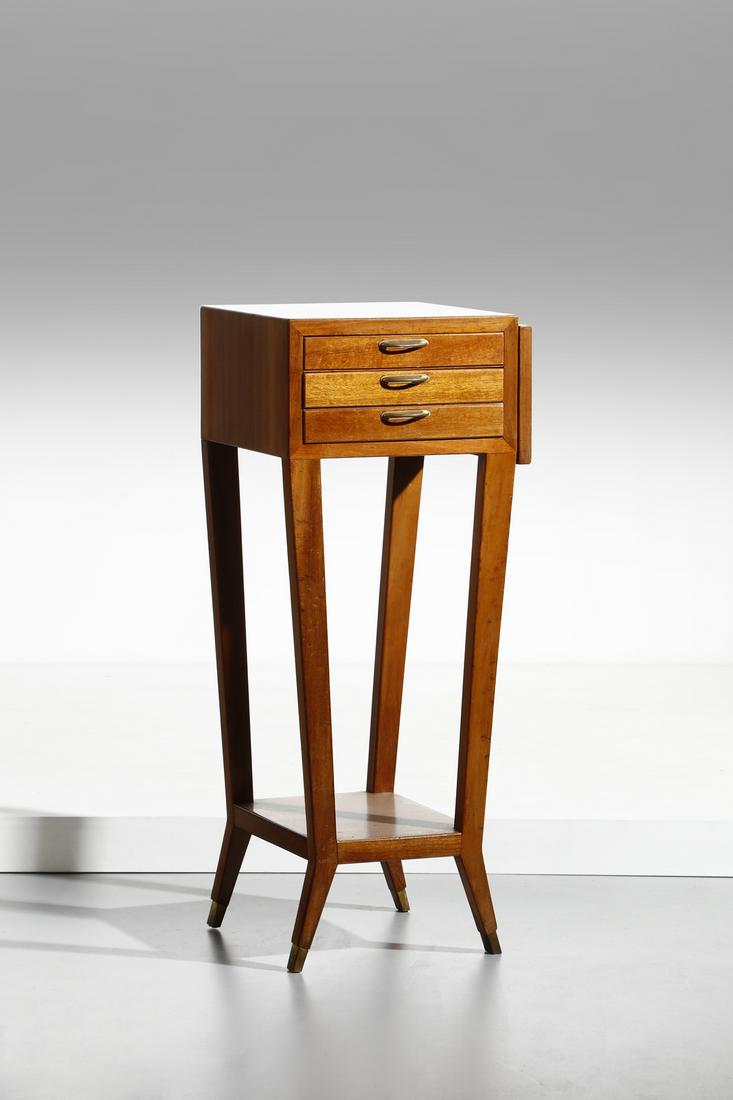 GIO PONTI attributed. Console for Vetrocock office, Marghera. (1 of 5)