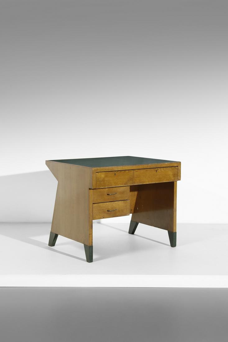 GIO PONTI attributed. Writing desk. (1 of 8)
