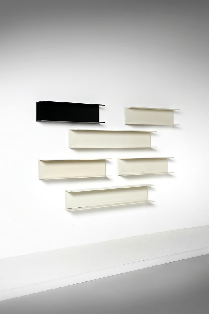 WALTER WIRZ Six shelves. (1 of 5)