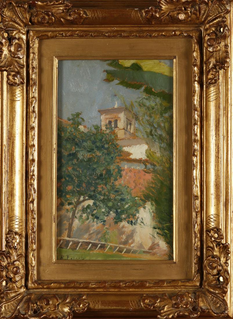 RUGGERO FOCARDI The bell tower of Padenghe sul Garda. (1 of 2)