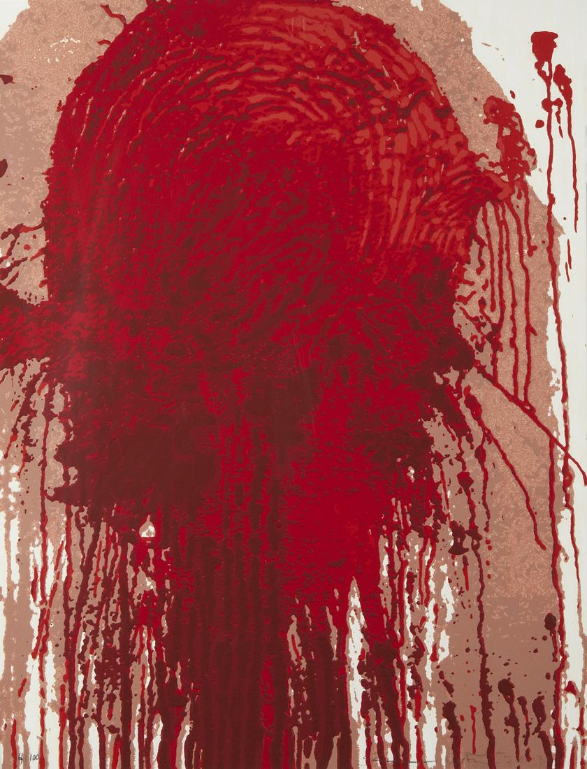 HERMANN NITSCH Untitled. (1 of 3)