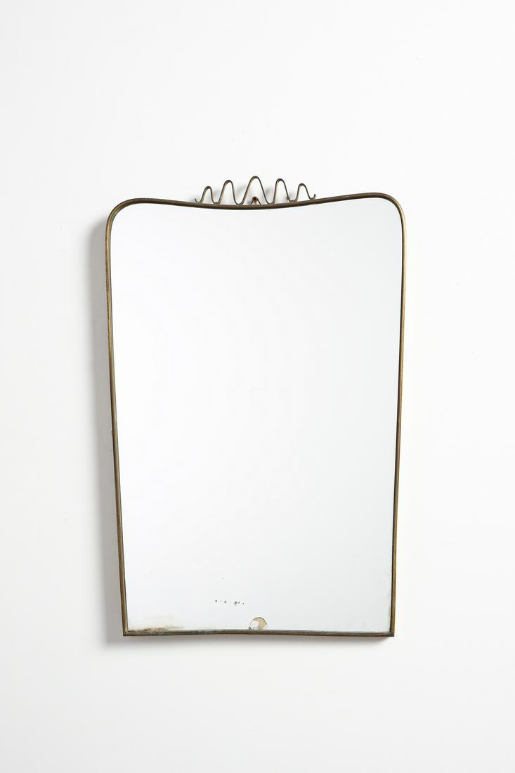 GIO PONTI attributed. Mirror. (1 of 2)