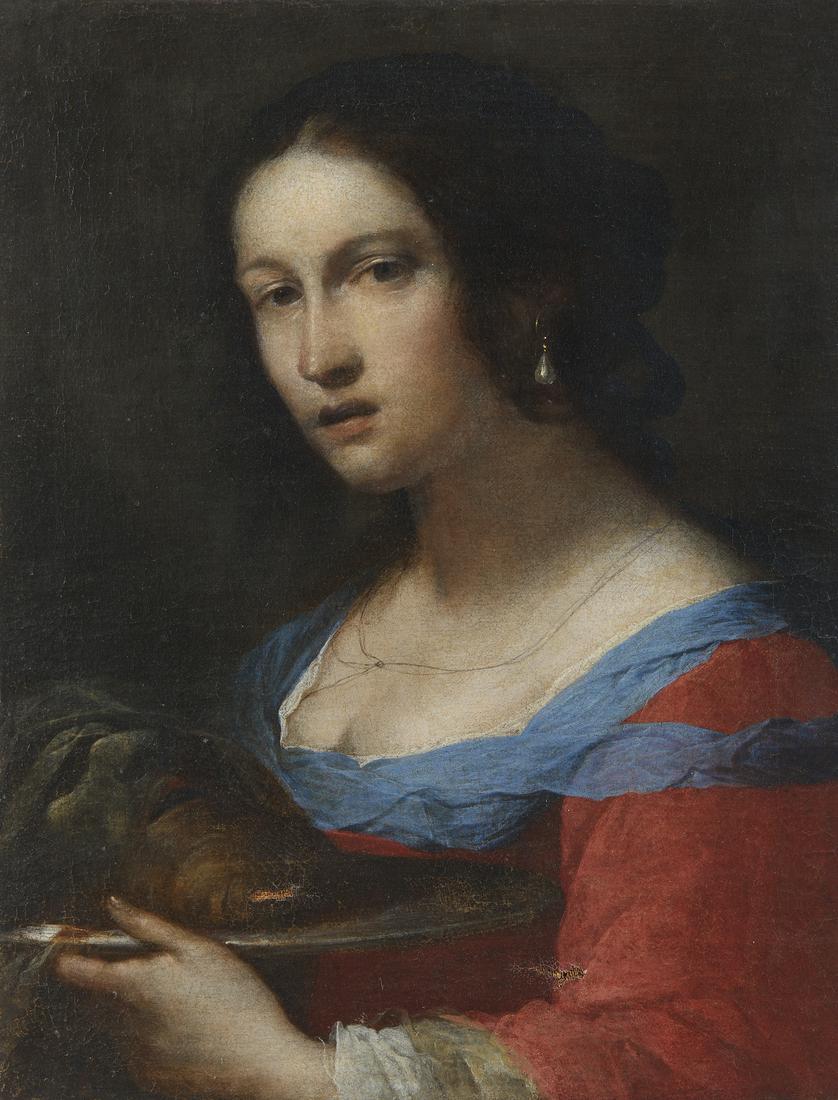 ARTISTA TOSCANO DEL XVII SECOLO Salome with the head of John the Baptist. (1 of 3)