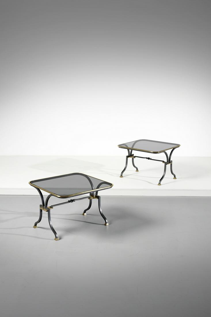 BANCI FIRENZE  Pair of coffee tables. (1 of 5)