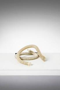 LIVIO CASTIGLIONI (1911-1979) & GIANFRANCO FRATTINI (1926-2004) Boalum lamp for Artemide.: Boalum lamp for Artemide. 1969. Flexible plastic.. Cm 7,00 x 390,00. Production brand.Literature: The Complete Designer' Lights (1950-1990) 30 Years of Collecting, a cura di Clémence e Didier Krzen