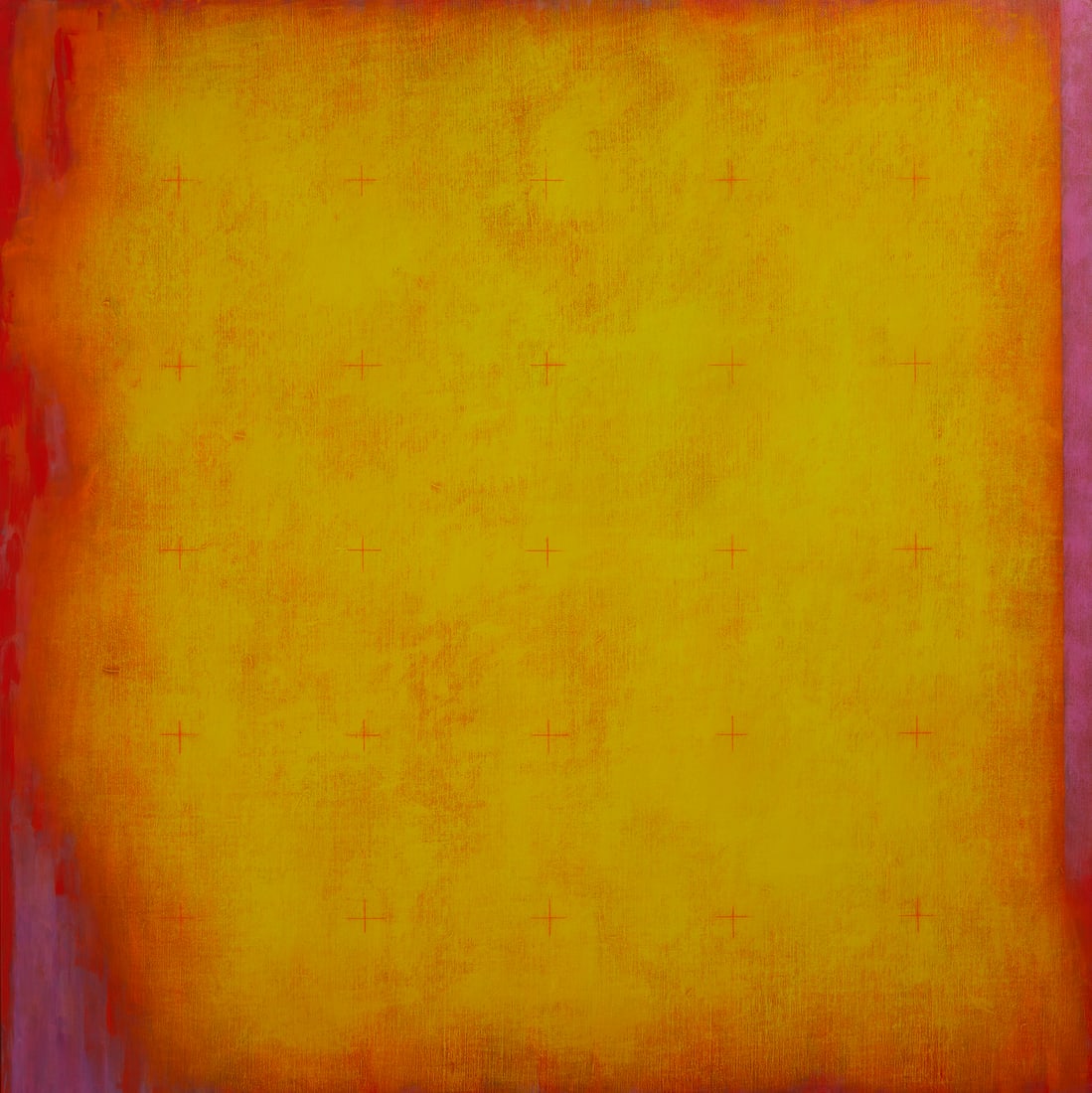 CLAUDIO VERNA Solare.: VERNA CLAUDIO (n. 1937) Solare. 2010. Acrilico su tela. Cm 90,00 x 90,00. Al retro firma, titolo e anno. Autentica dell'artista su fotografia riportante il relativo numero d'inventario. Esposizioni: �