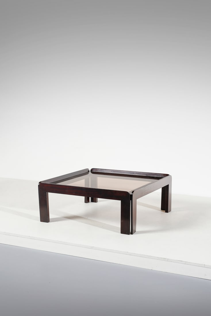 AFRA (1937-2011) & TOBIA (n. 1935) SCARPA attributed. Coffee table. (1 of 3)