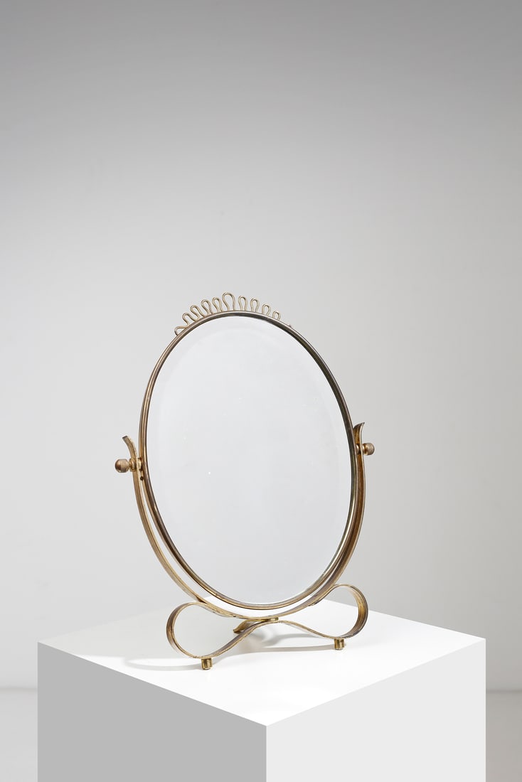 MANIFATTURA ITALIANA   Table mirror. (1 of 6)