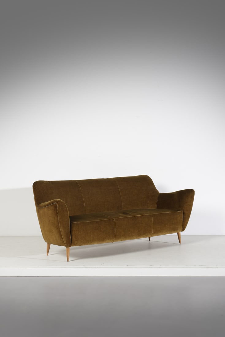 GUGLIELMO VERONESI in the style of. Three-seater sofa. (1 of 5)