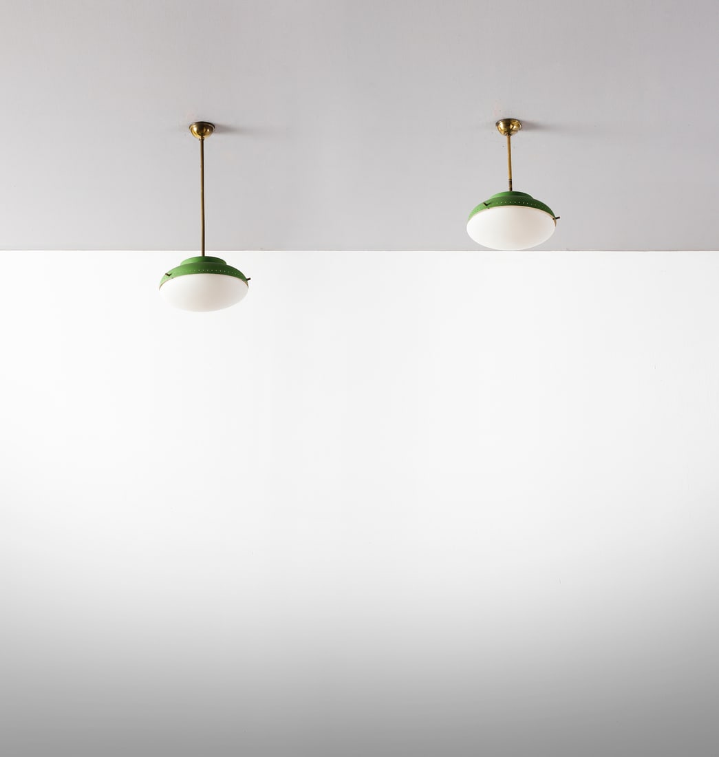 MANIFATTURA ITALIANA   Two ceiling lamps. (1 of 3)