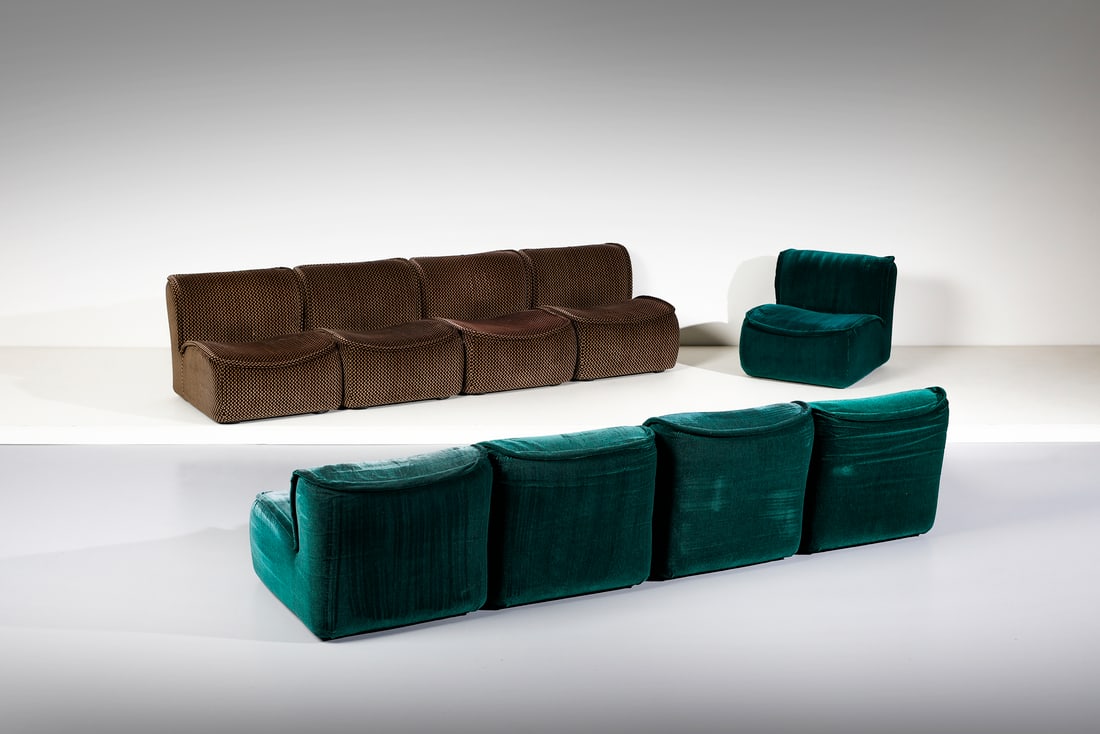 GIUDICI Nine Calida lounge chairs for Coim, L'Aquila. (1 of 7)
