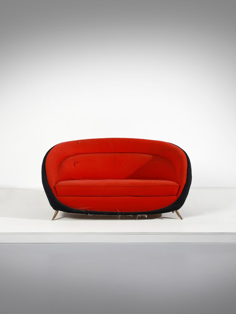 GUGLIELMO VERONESI Sofa for I.S.A., Ponte San Pietro. (1 of 4)