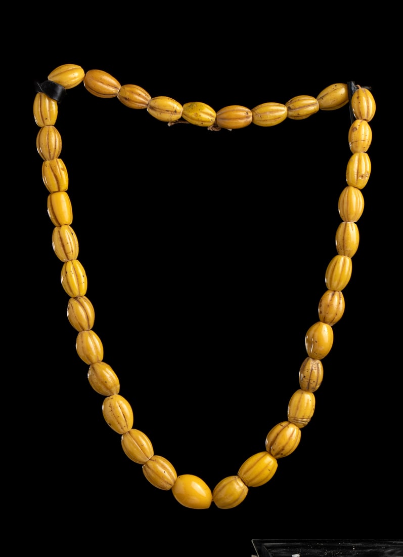 . Venetian glass bead necklace. Melanesia, Biak culture, 19th cent. (1 of 1)