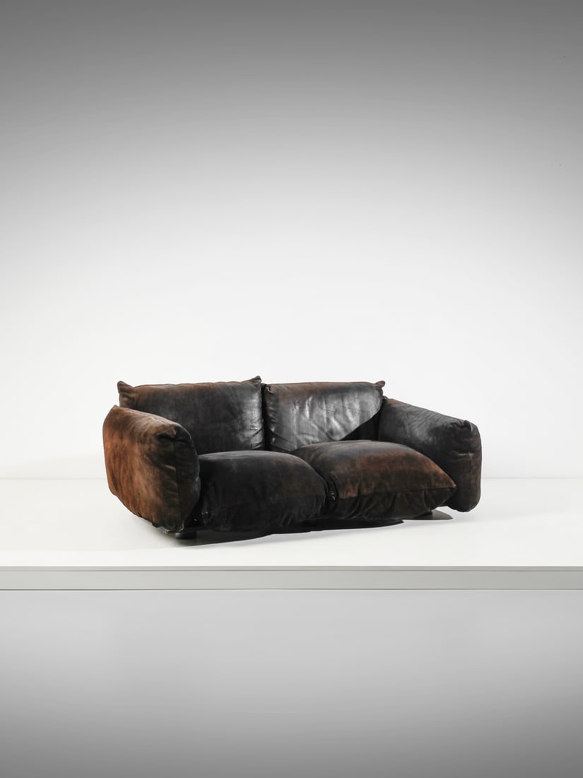 MARIO MARENCO Marenco two-seater sofa for Arflex, Milan. (1 of 4)