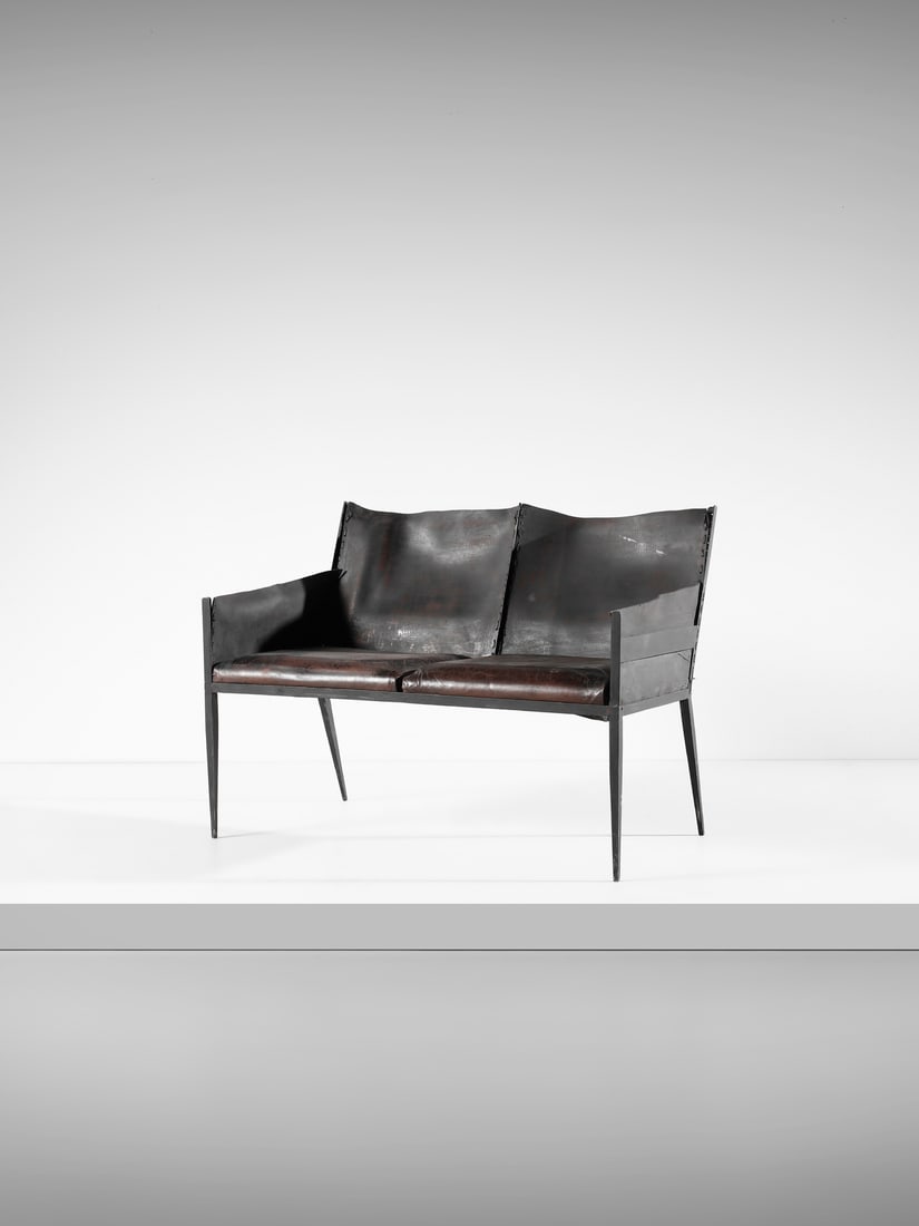 JEAN MICHEL FRANK Two-seater sofa for Comte, Argentina. (1 of 6)