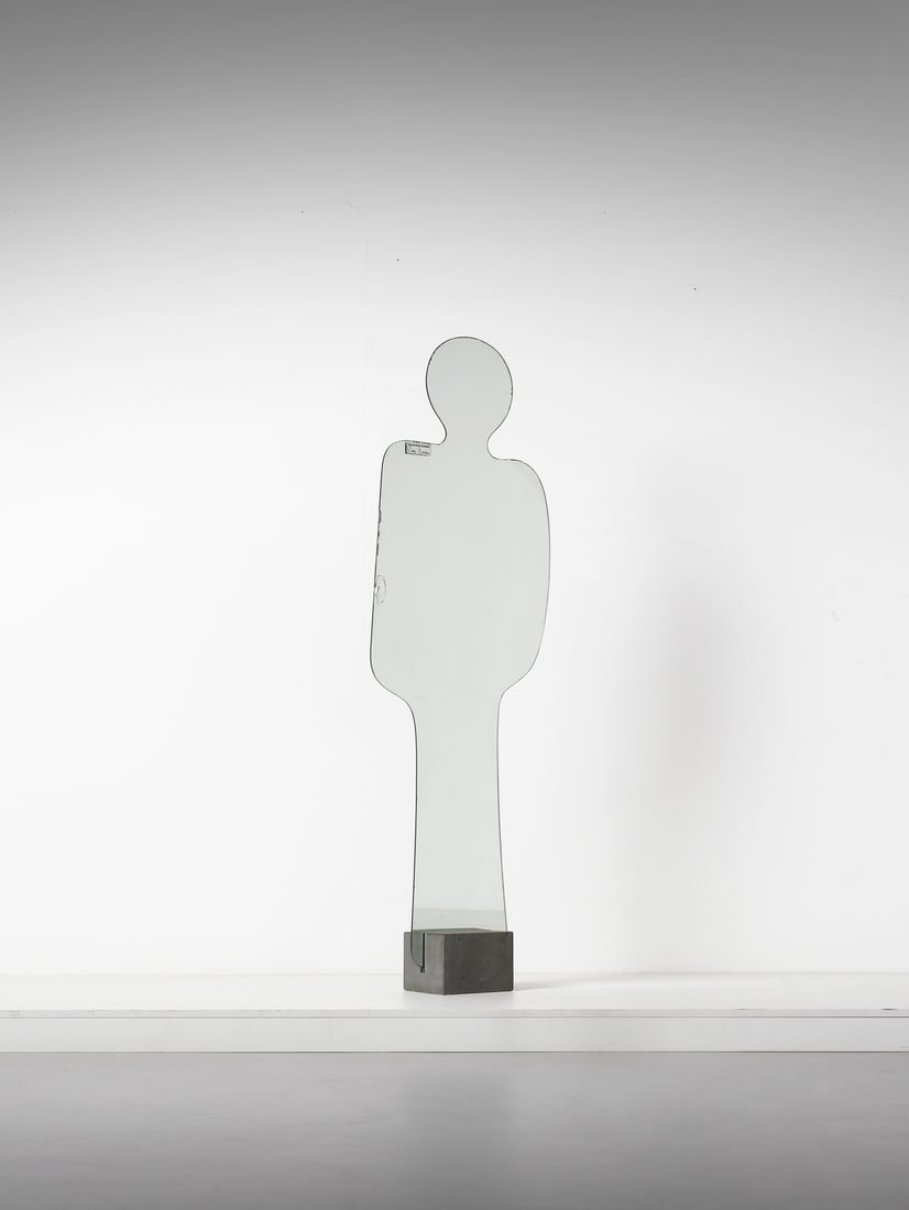 CLAUDIO PLATANIA Narciso mirror for nuova linea Acerbis Pierre Cardin, Italy. (1 of 5)