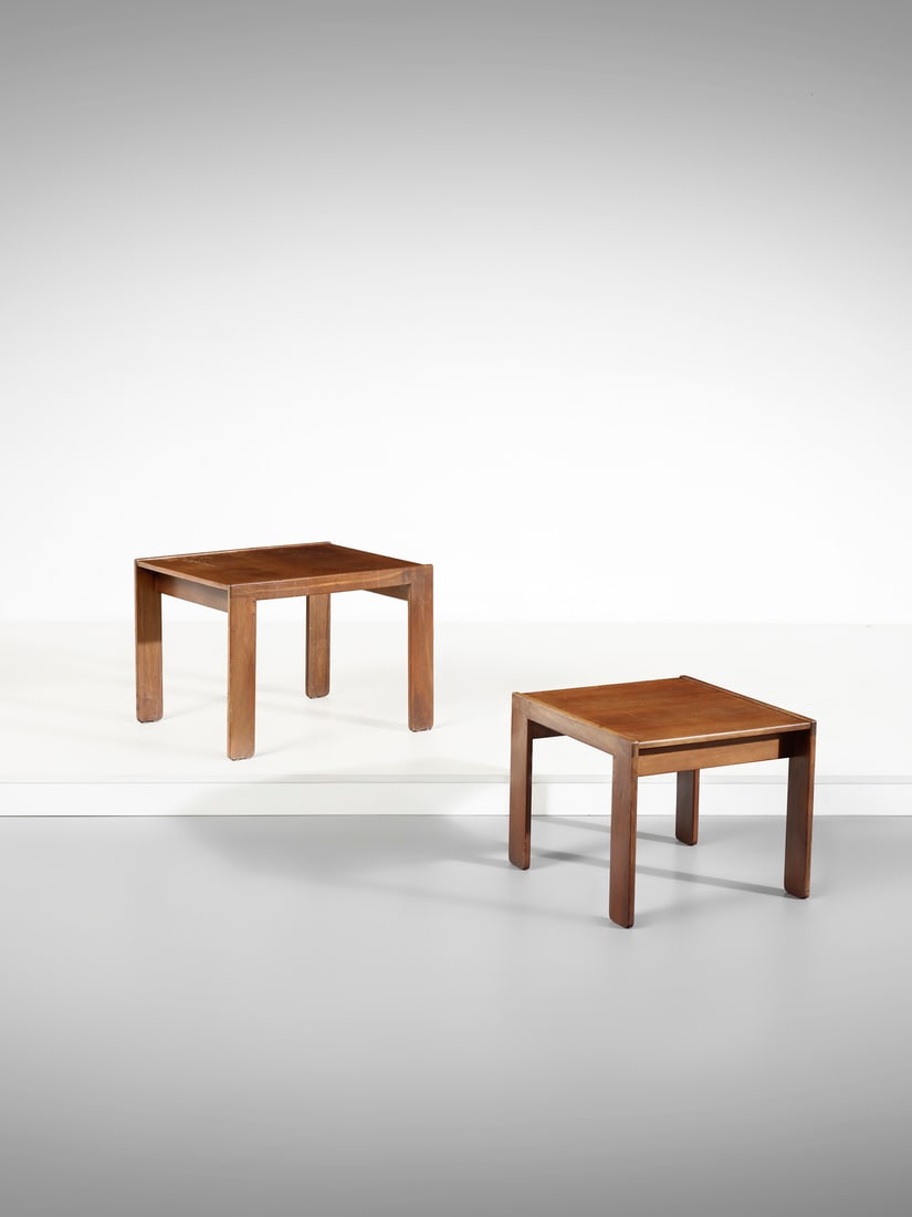 AFRA (1937-2011) & TOBIA (n. 1935) SCARPA Two coffee tables for Figli di Amedeo Cassina, Meda. (1 of 3)