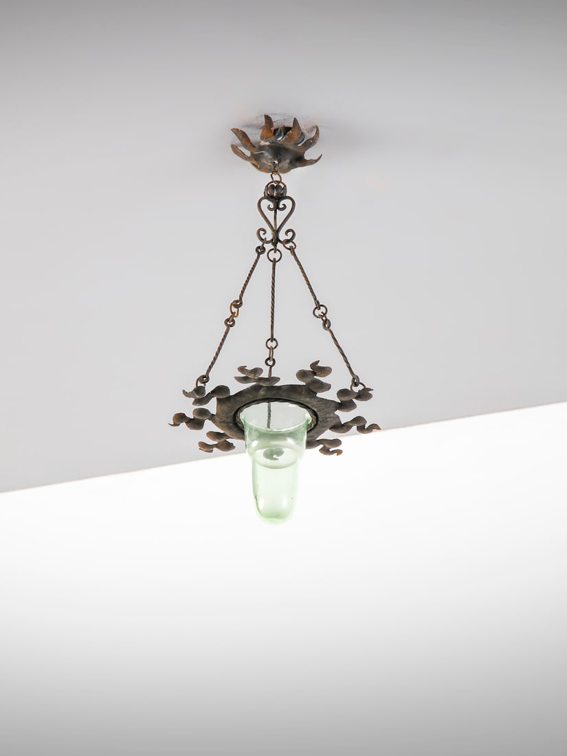 CORNELIO GHIRETTI attributed. Pendant lamp. (1 of 4)
