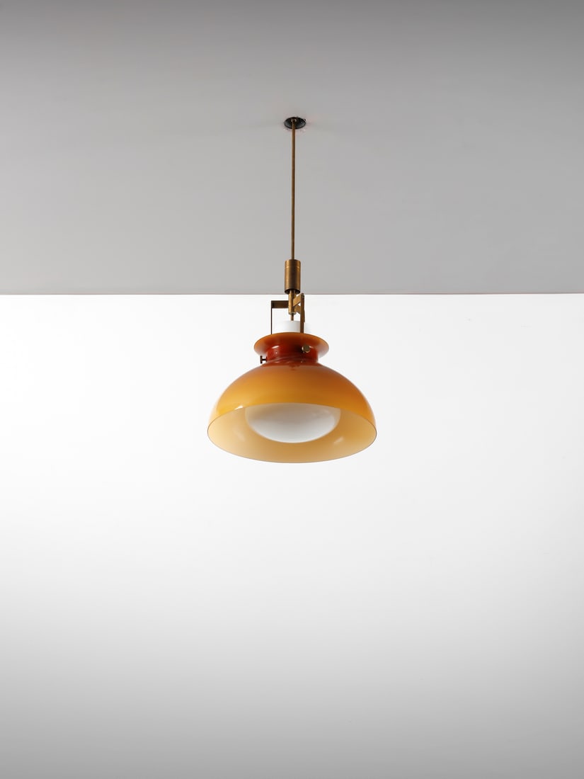 PAOLO CALIARI Pendant lamp for Venini, Murano. (1 of 2)