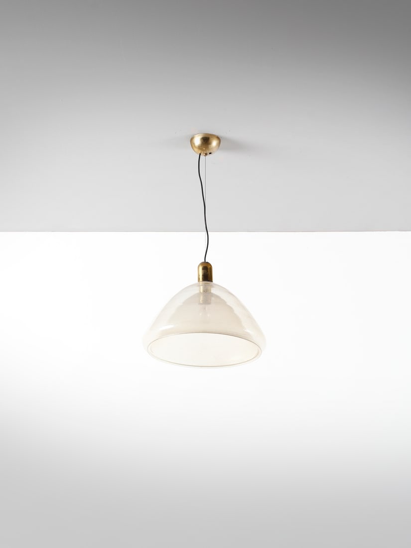 CARLO NASON Pendant lamp for AV Mazzega, Murano. (1 of 2)