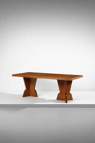 GIO PONTI Large meeting table. (1 of 5)