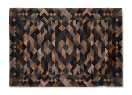 MISSONI Carpet for T&J Vestor.: MISSONI Carpet for T&J Vestor. Wool.. Cm 195,00 x 135,00. 1980s.Manufacturer's label.