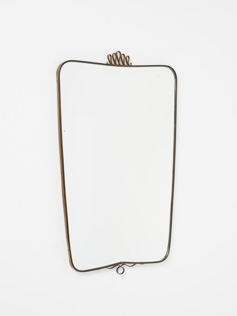 MANIFATTURA ITALIANA Specchio da parete con cimasa. (1 of 4)