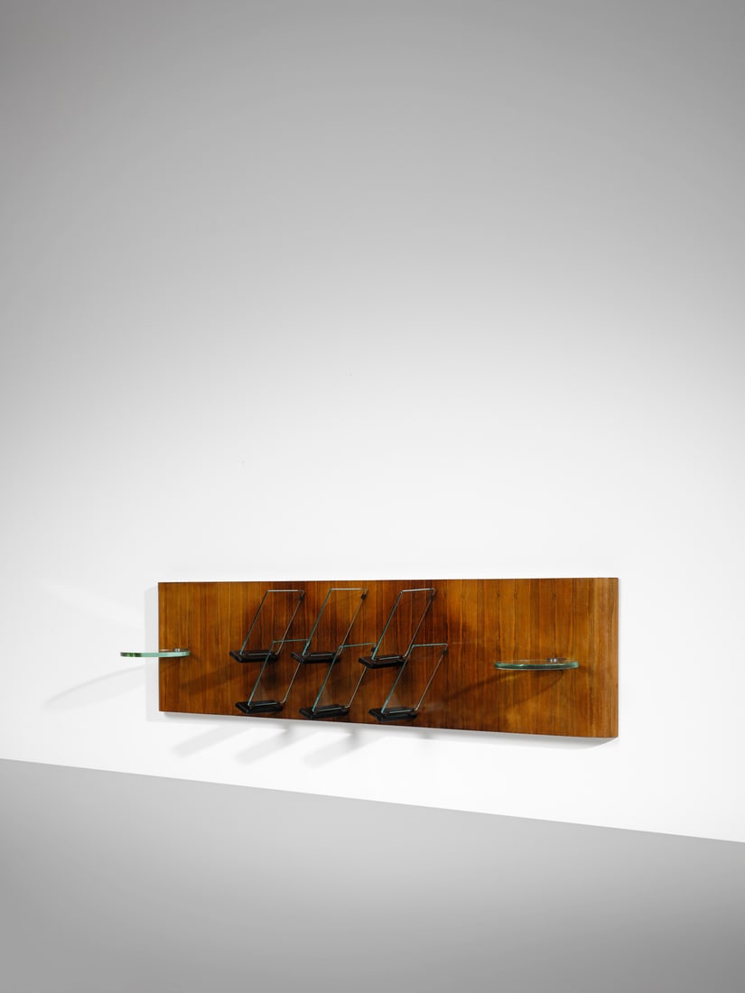 GIO PONTI Book/magazine holder wall unit. (1 of 6)