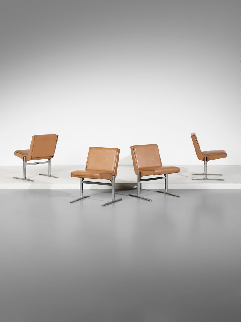 ROBERT HERITAGE Four Apollo lounge chairs for Race Supplies Ltd, England. (1 of 3)