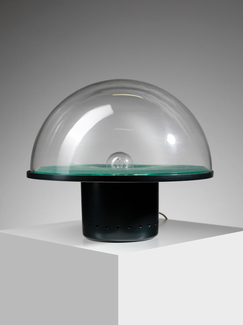 ALBERTO ROSSELLI Siderea table lamp for TATO, Italy. (1 of 2)