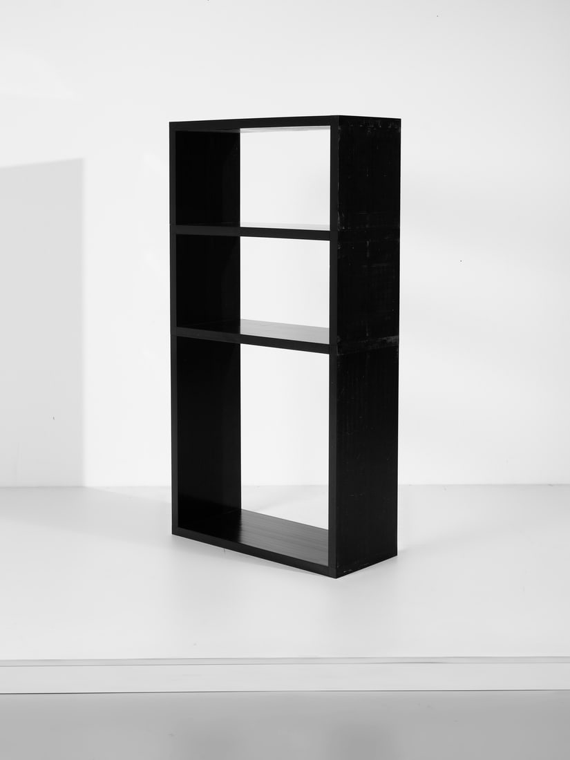 GIULIO POLVARA Polvara bookcase for Kartell, MIlan.: POLVARA GIULIO Polvara bookcase for Kartell, MIlan. Plastic.. Cm 160,00 x 81,00 x 36,00. 1970s.