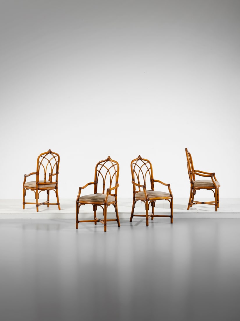 ITALO GASPARUCCI Four armchairs. (1 of 3)
