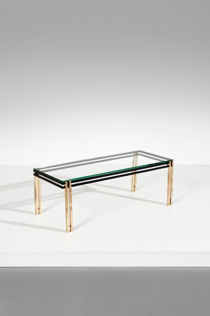 FONTANA ARTE attributed. Coffee table. (1 of 3)