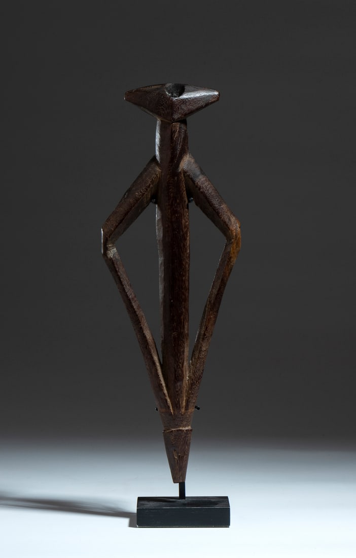 MOSSI OR GURUNSI FLUTE.Ex De Lora Gallery.Burkina Faso, 19th century.. (1 of 2)