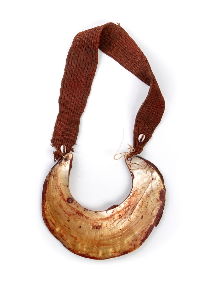 KINA NECKLACE.Papua New Guinea, Early 20th century. (1 of 1)