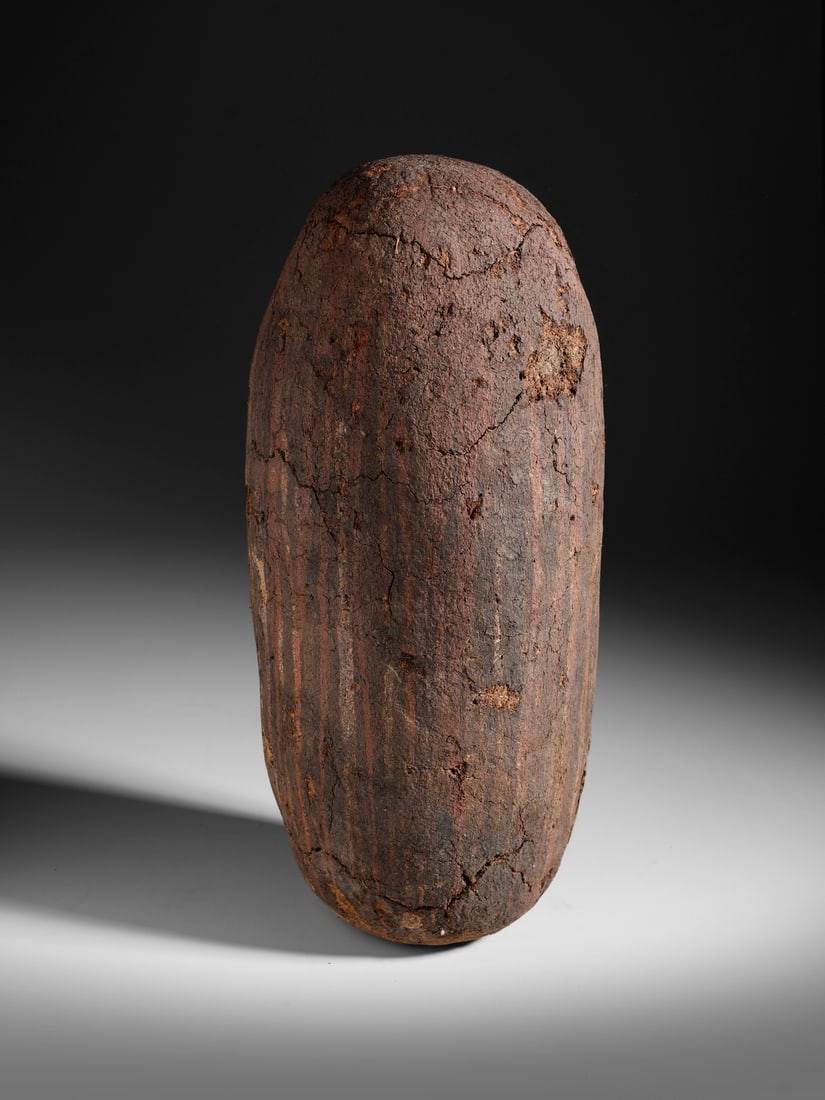 AFRICAN FETISH OF THE BAMBARA PEOPLE CALLED BOLI, MADE OF ORGANIC MATERIAL.Mali. Early 20th century.: AFRICAN FETISH OF THE BAMBARA PEOPLE CALLED BOLI, MADE OF ORGANIC MATERIAL.Mali. Early 20th century. . Cm 54,00.