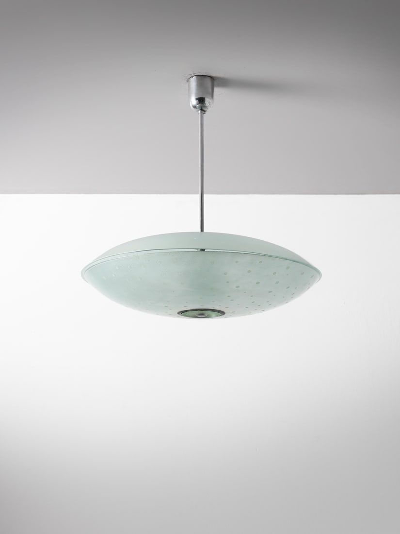 GIO PONTI Pendant lamp for Fontana Arte, Milan. (1 of 2)