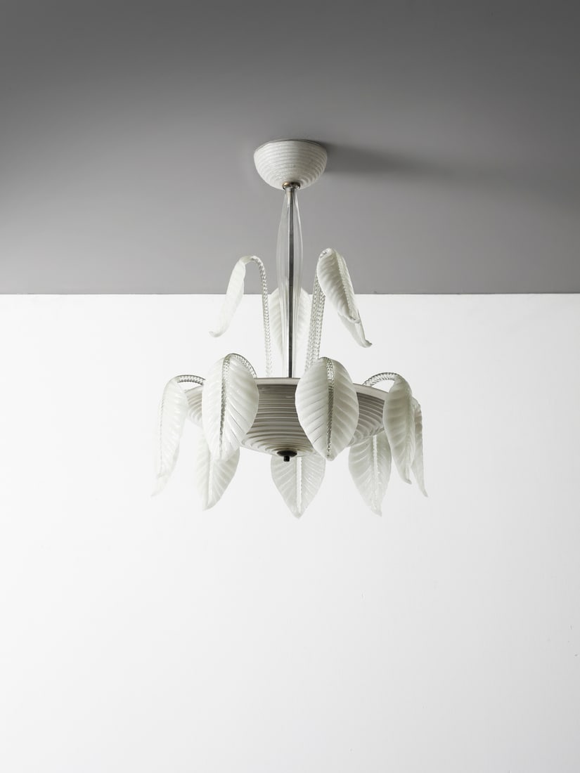 ERCOLE BAROVIER Pendant lamp for Barovier & Toso, Murano. (1 of 2)