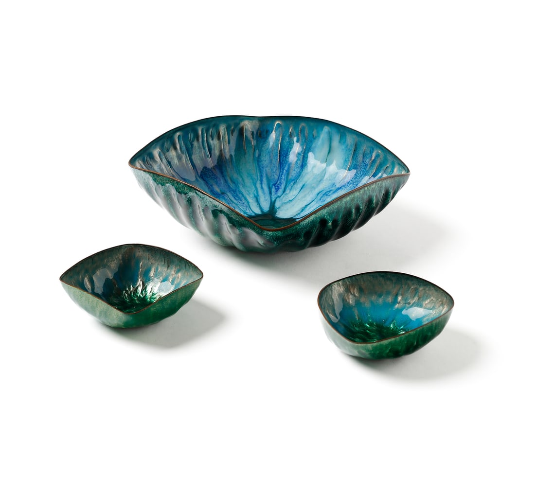 PAOLO DE POLI Three bowls, Padua. (1 of 6)