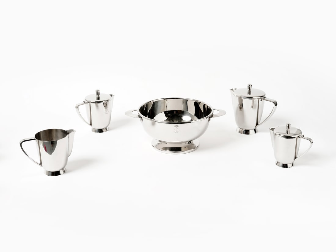 GIO PONTI .: PONTI GIO (1891 - 1979) . Pewter.. .